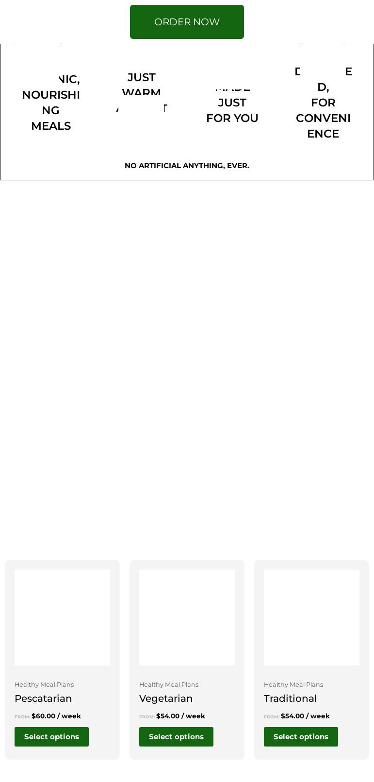 Lunchology Healthy Meal Plans Menu