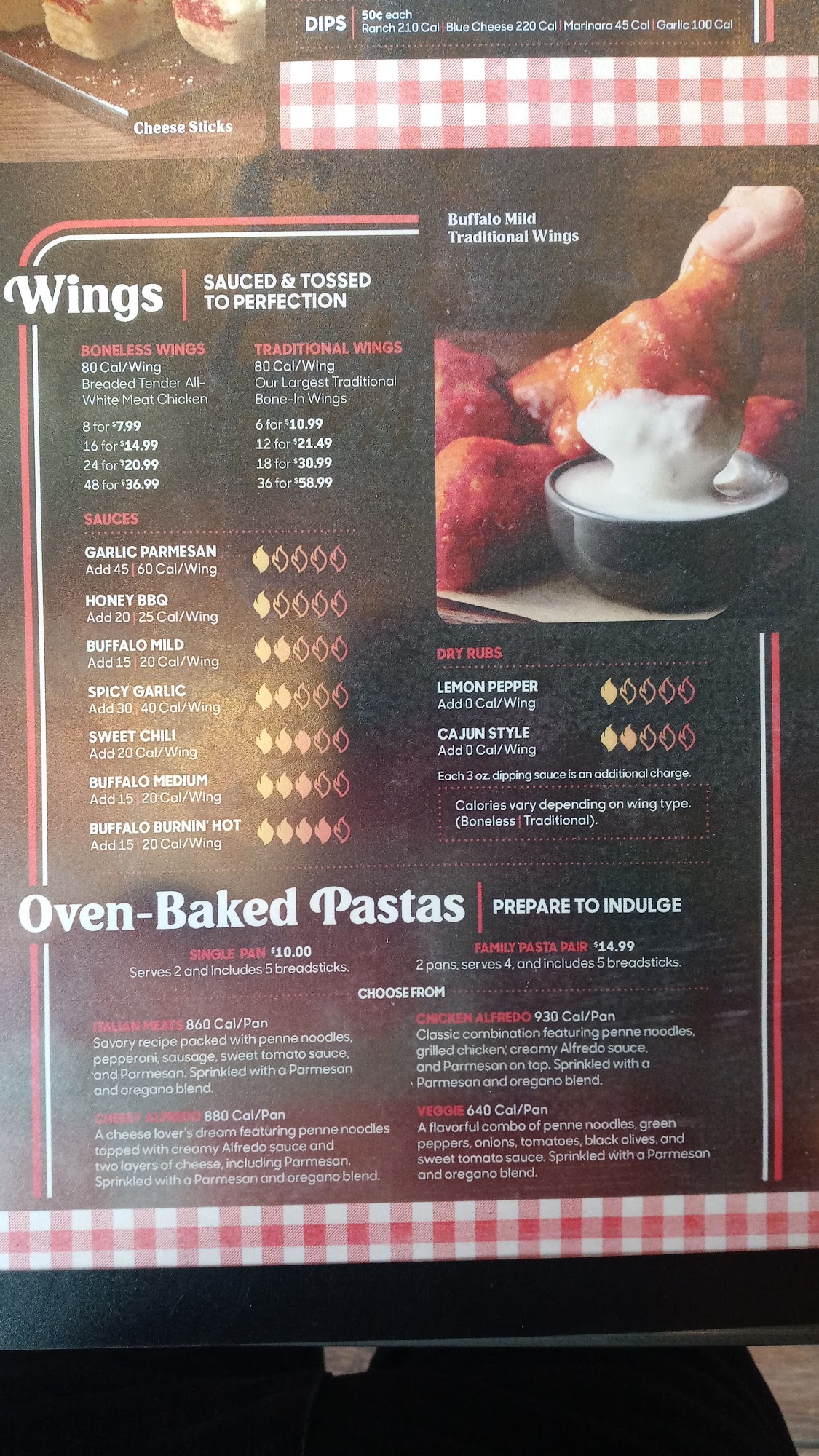Pizza Hut Menu