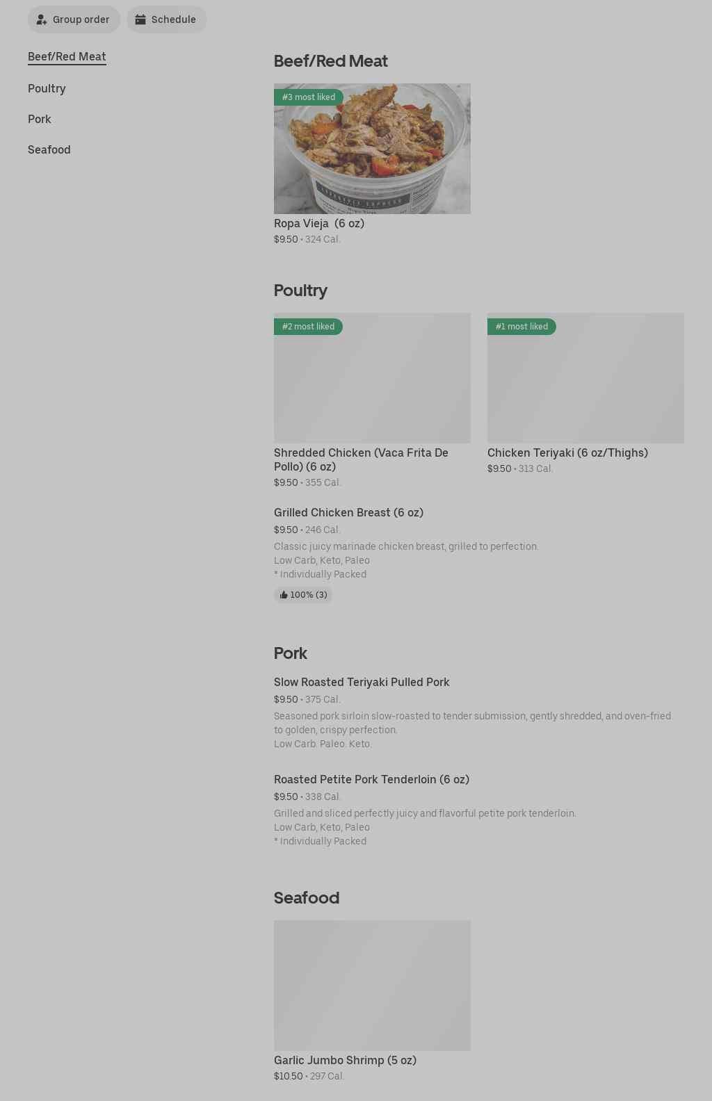 Lyfestyle Express Market Place Menu