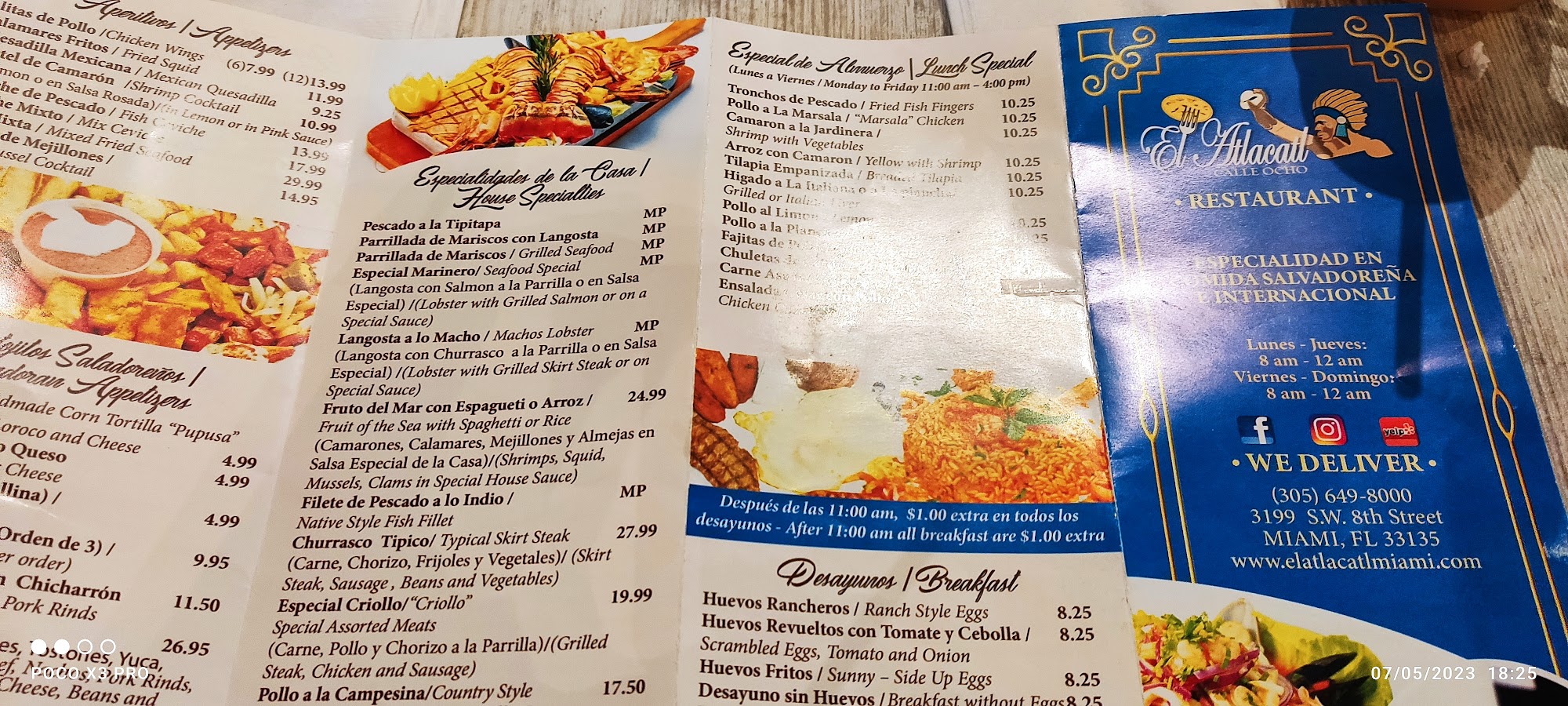 Restaute Atlacally y no g6 no i yy6 Menu