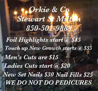 Orkie & Co hair and nails
