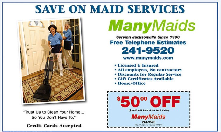 Many Maids 2201 Florida Blvd, Neptune Beach Florida 32266