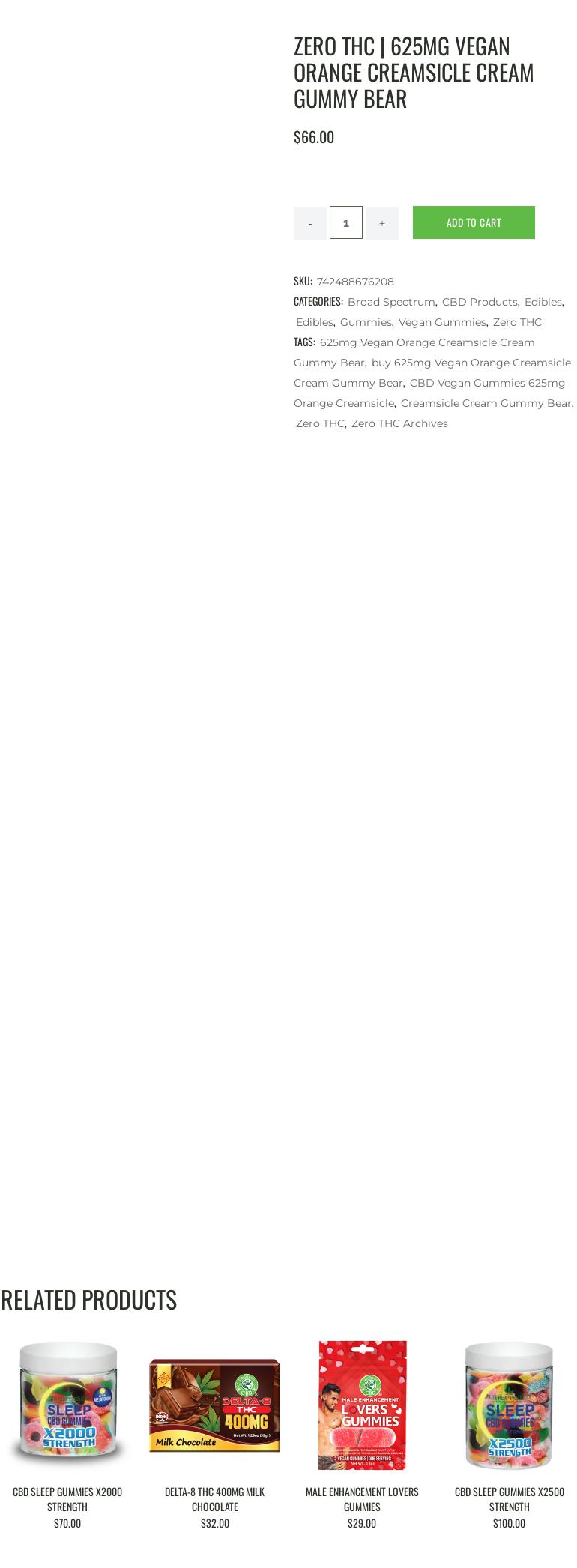 GO GREEN CBD - OCALA PADDOCK MALL Menu