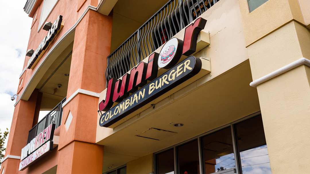 Junior Colombian Burger - South Kirkman Road