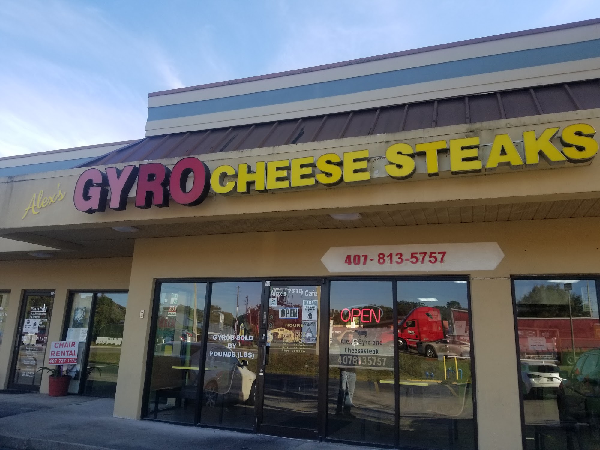 Alex's Gyro and cheesesteaks