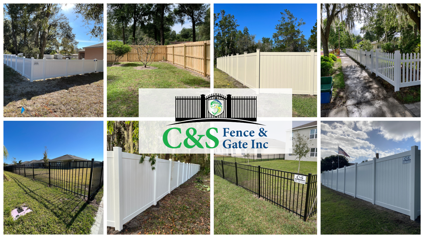 C & S Fence & Gate Inc. 555 Emporia Rd, Pierson Florida 32180