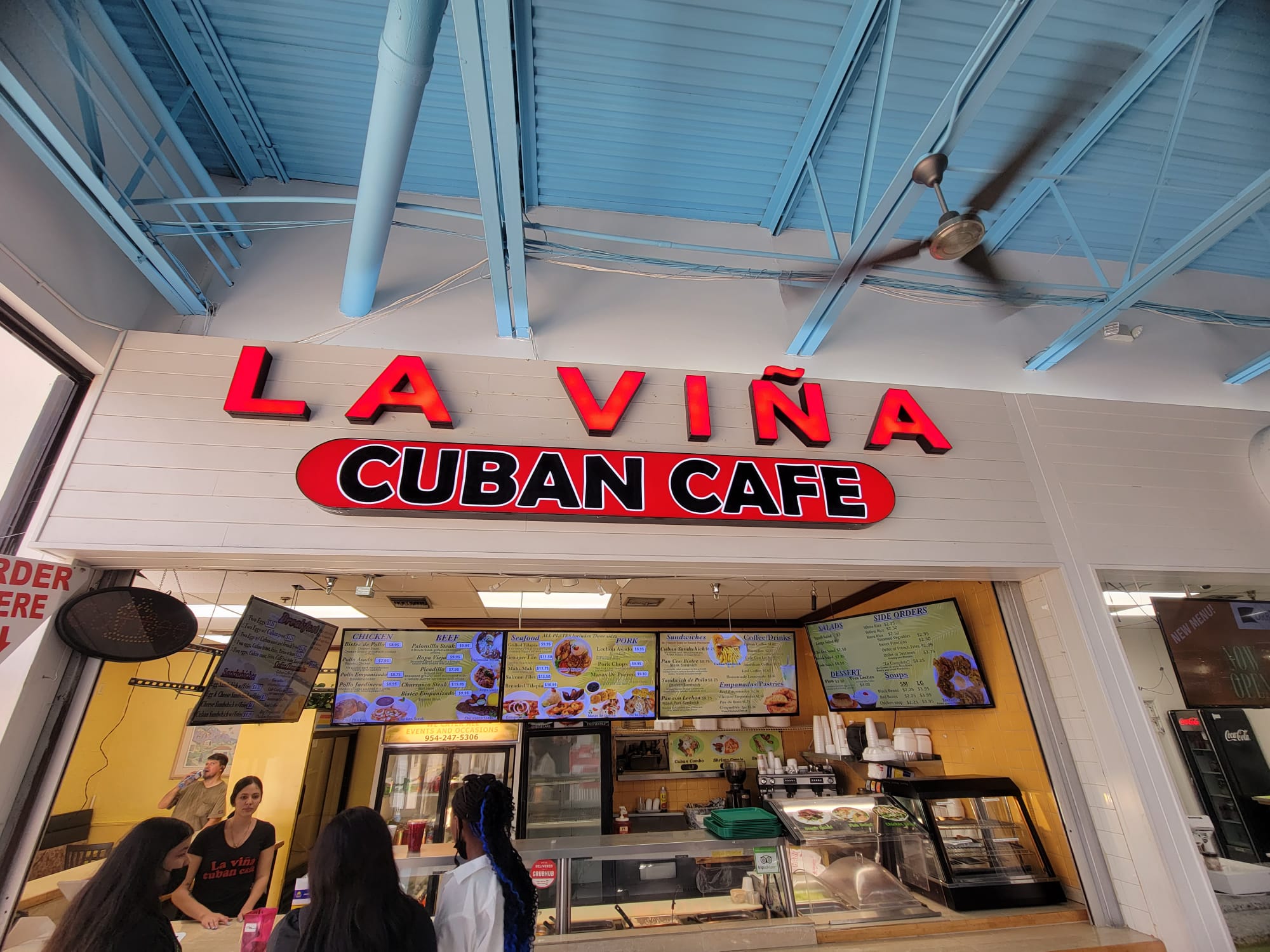 La Viña Cuban cafe