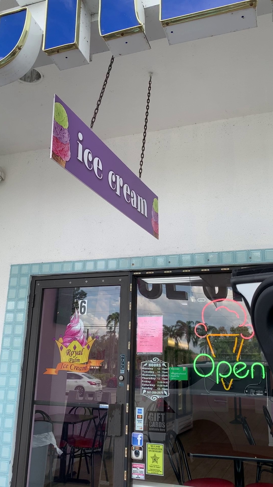 Royal Palm Ice Cream