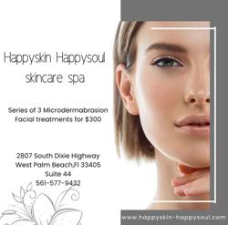 Happy skin Happy soul Skincare Spa