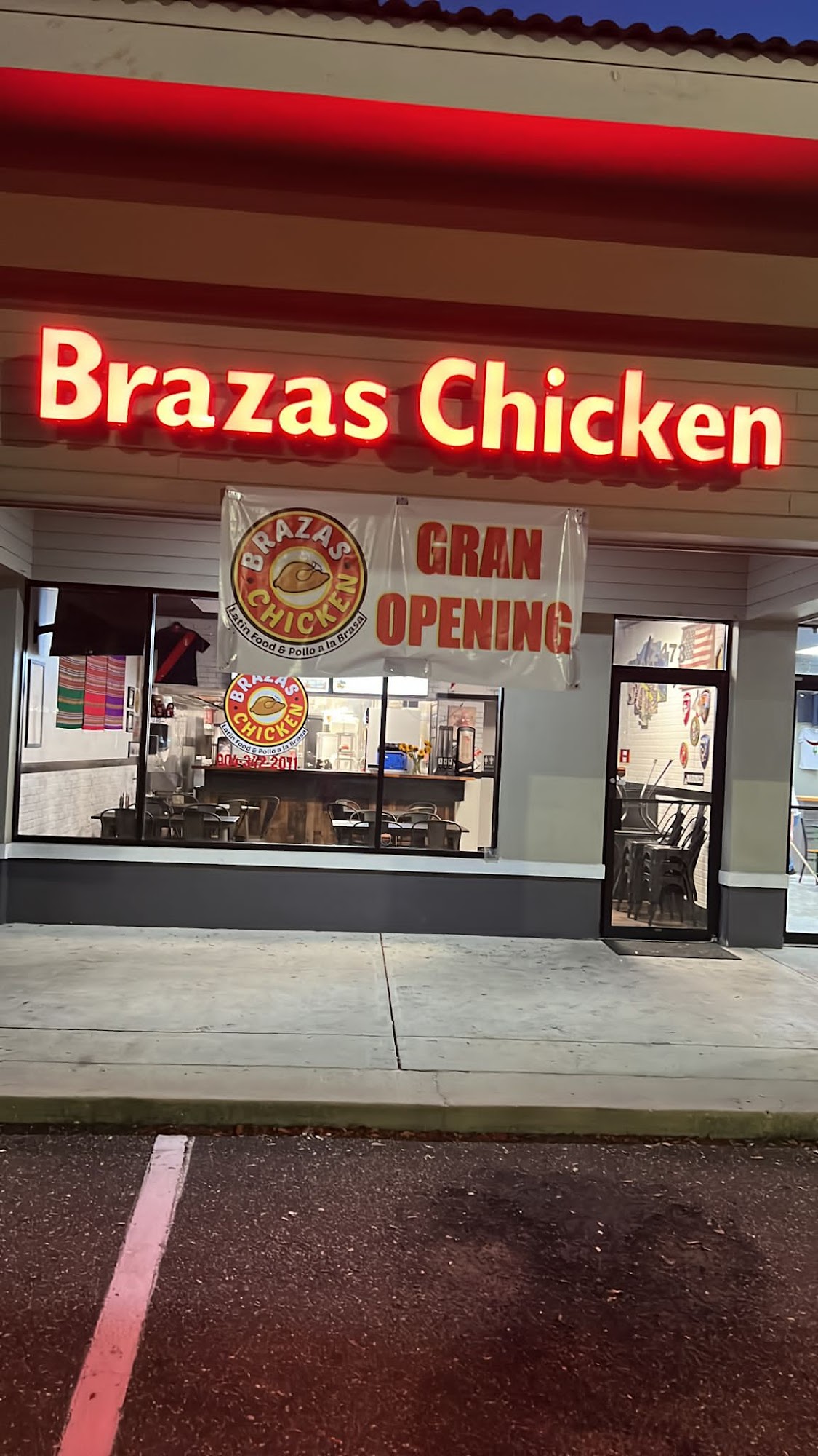 Brazas chicken Peruvian restaurant