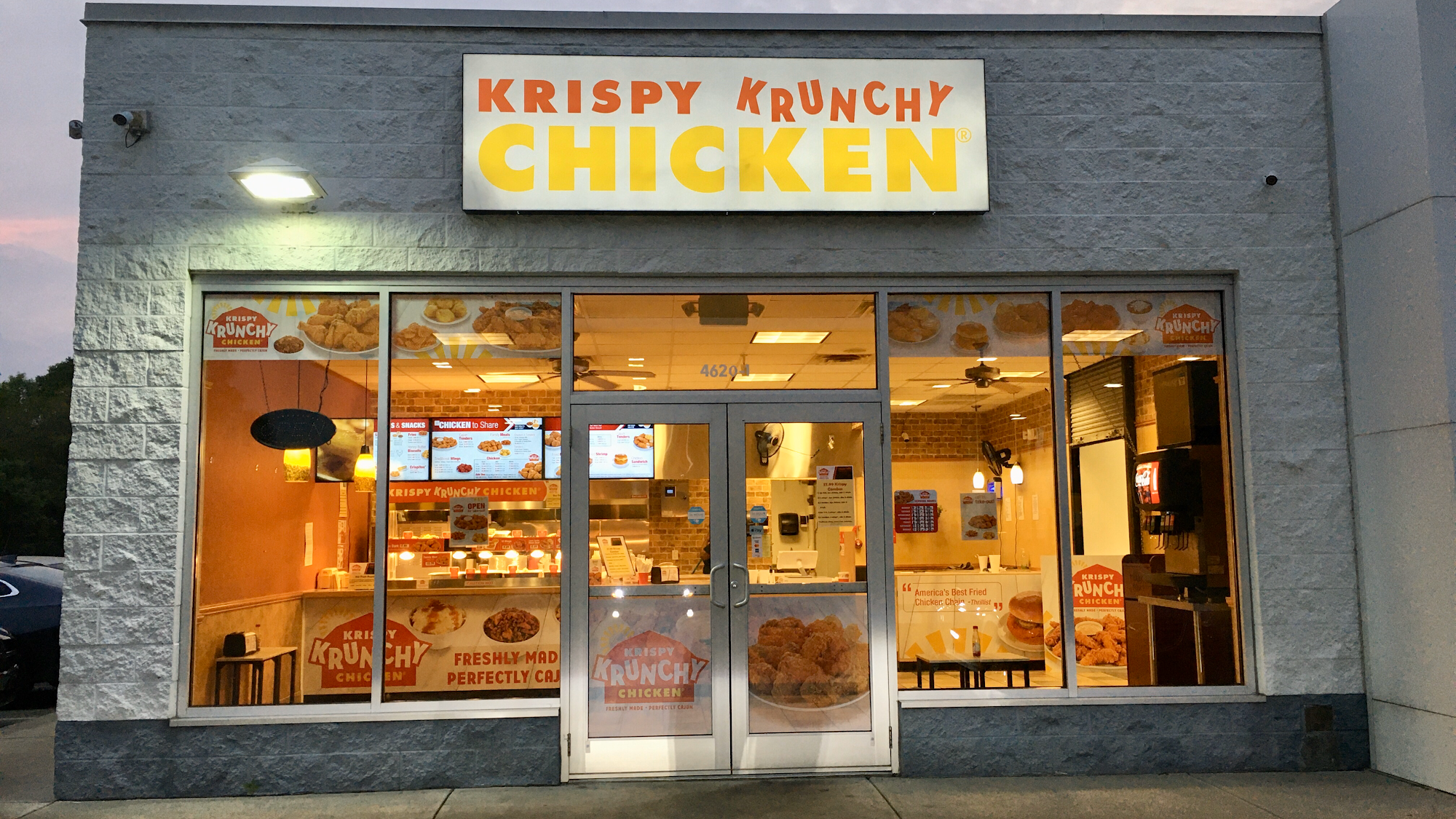 Krispy Krunchy Chicken at Fresh 2 Go Cafe