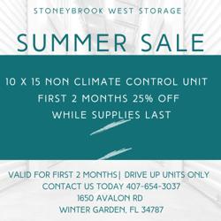 Stoneybrook West Storage