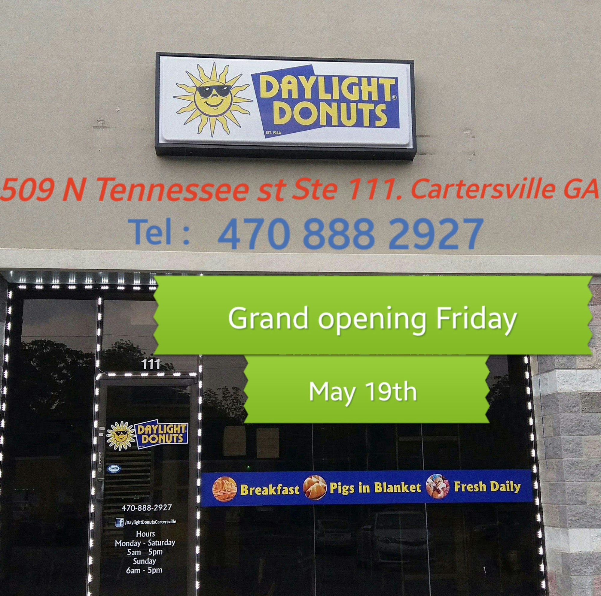 Daylight Donuts Cartersville GA