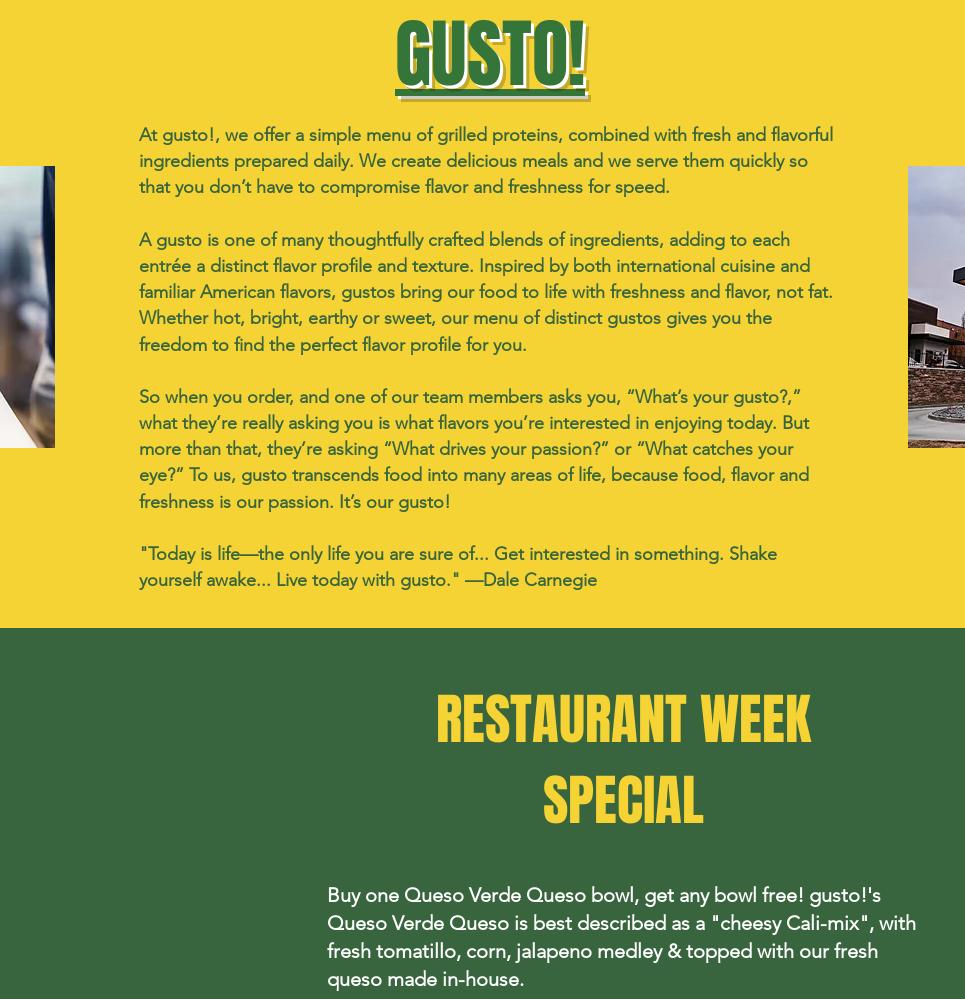 Chamblee Restaurant Week Menu