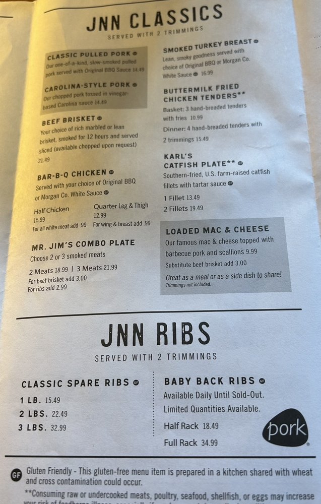 Jim 'N Nick's BarBQ 5955 Pkwy N Blvd B, Cumming Menu, Reviews (16), Photos Restaurantji