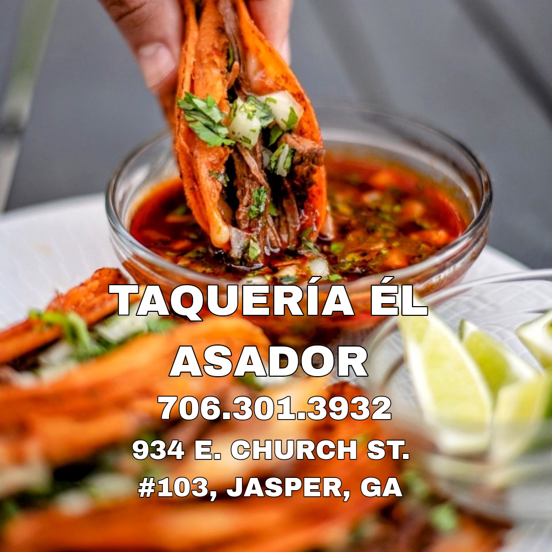 Taqueria El Asador 934 E Church St Suite 103, Jasper, GA 30143