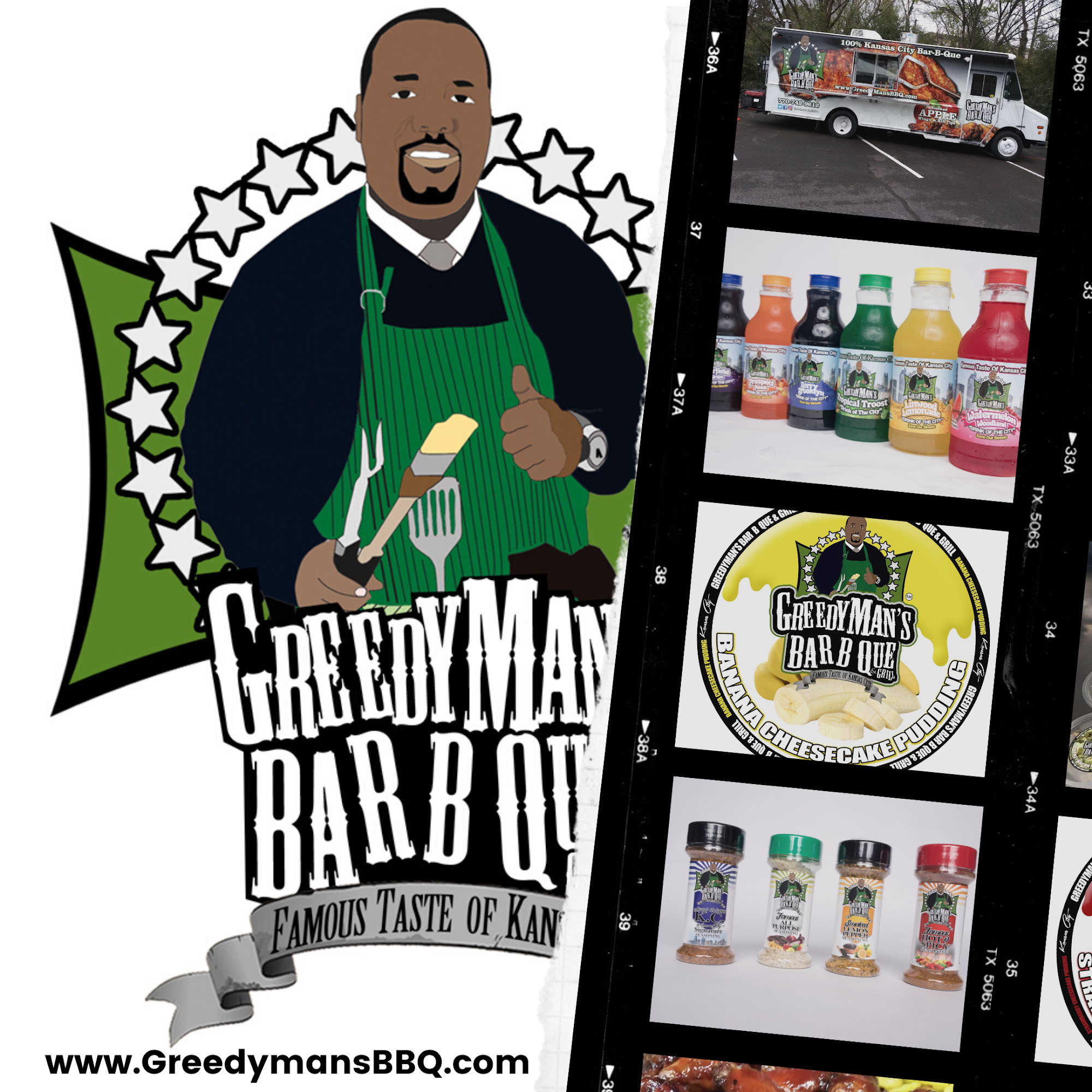 Greedyman's Bar B Que & Grill Food Truck & Restaurant