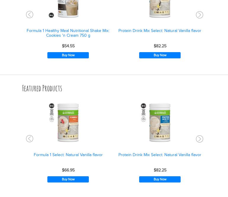 Healthy Vibe Nutrition Menu