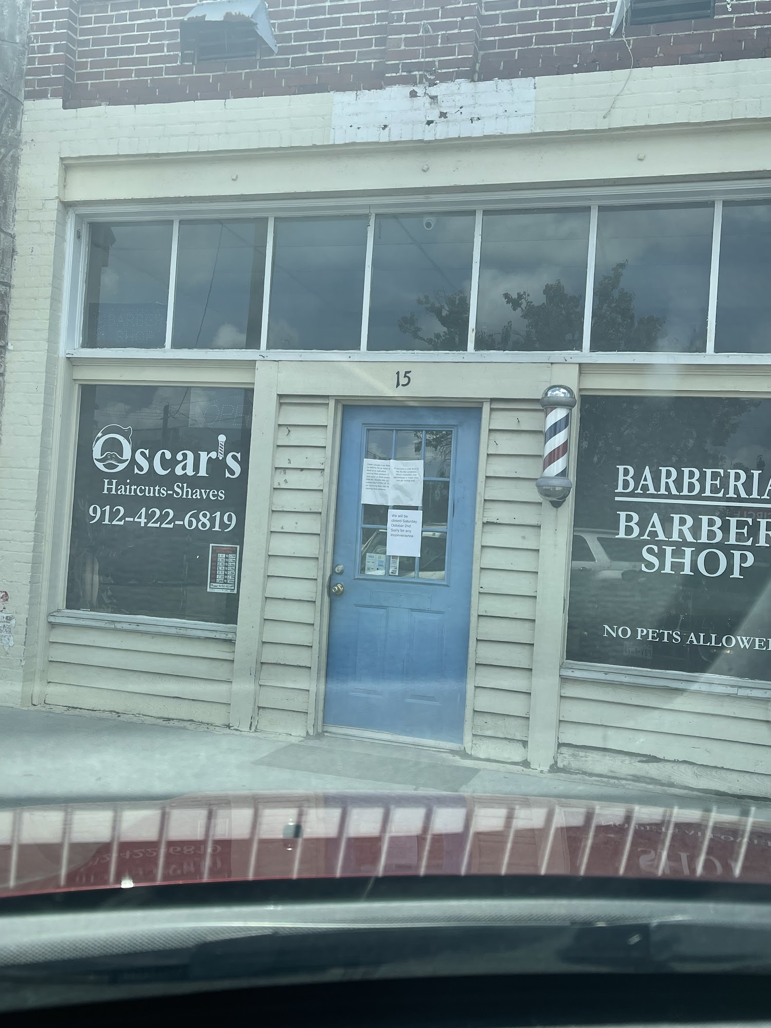 Oscar's Barber Shop W Railroad Ave, Pearson Georgia 31642