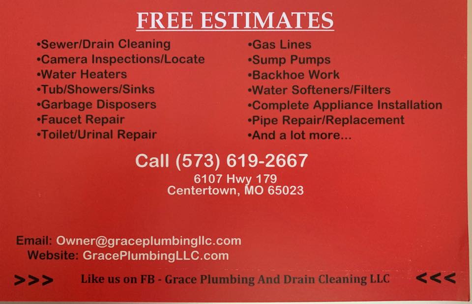 Grace Drain Cleaning 55 Ota Kay Ln, Rossville Georgia 30741