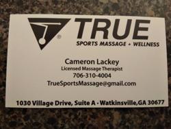True Sports Massage and Wellness