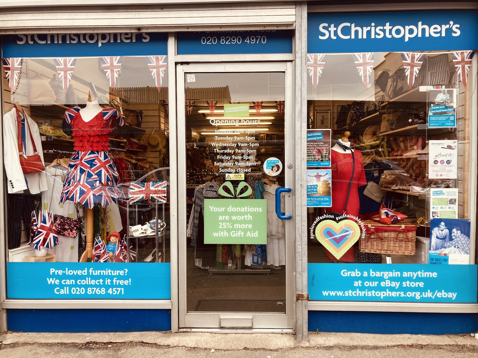 St Christopher's Hospice Shop - Chatterton Road Bromley