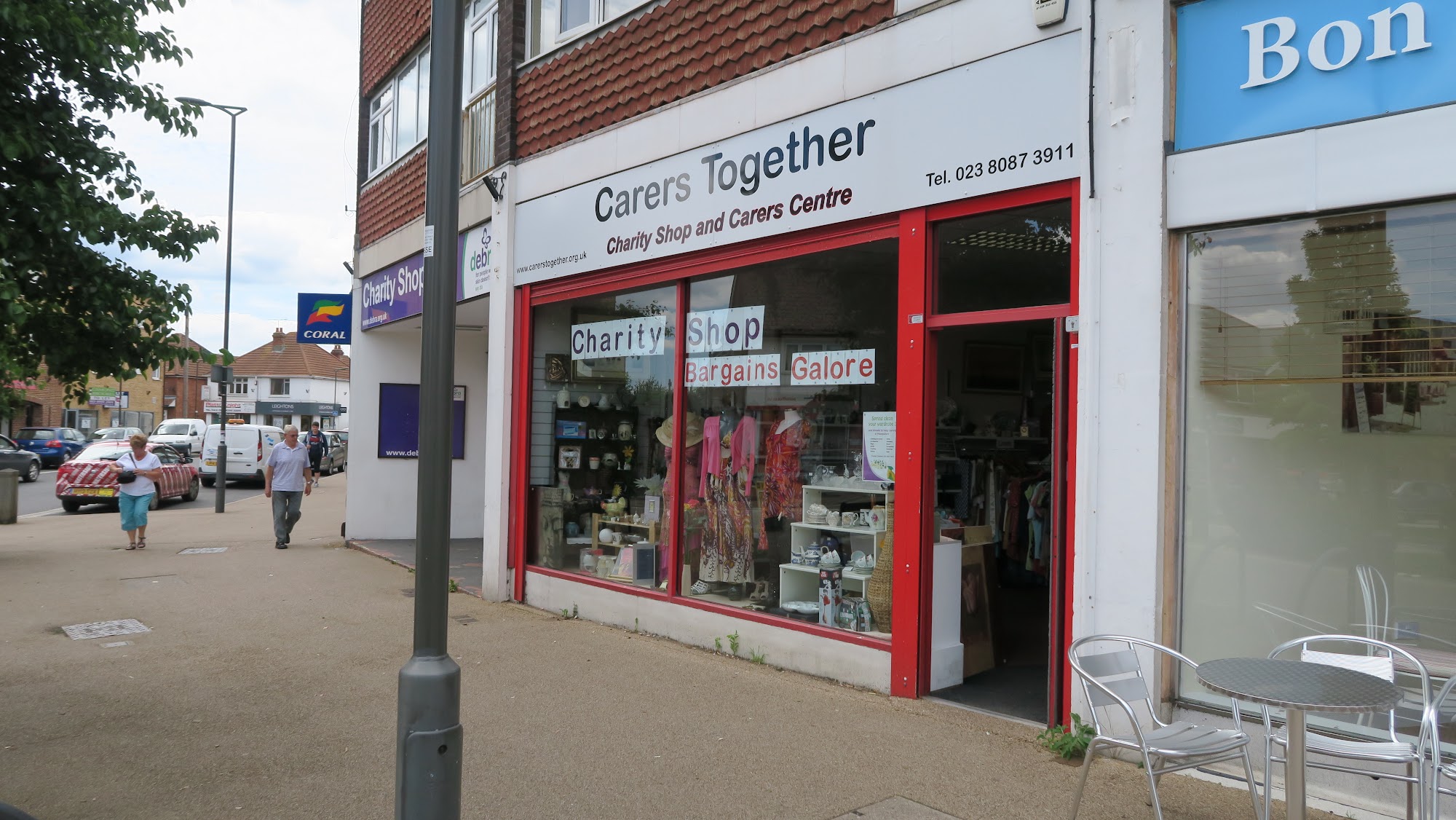 Carers Together Charity Shop Totton Southampton