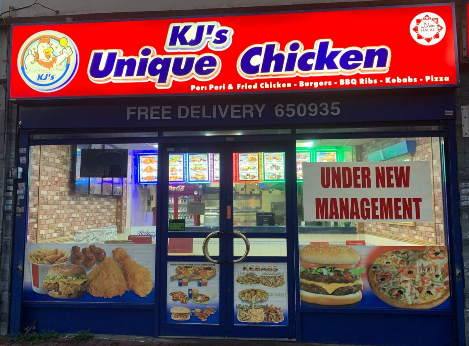 KJ's Unique Chicken The Broadway, 13 Mutton Ln, Potters Bar