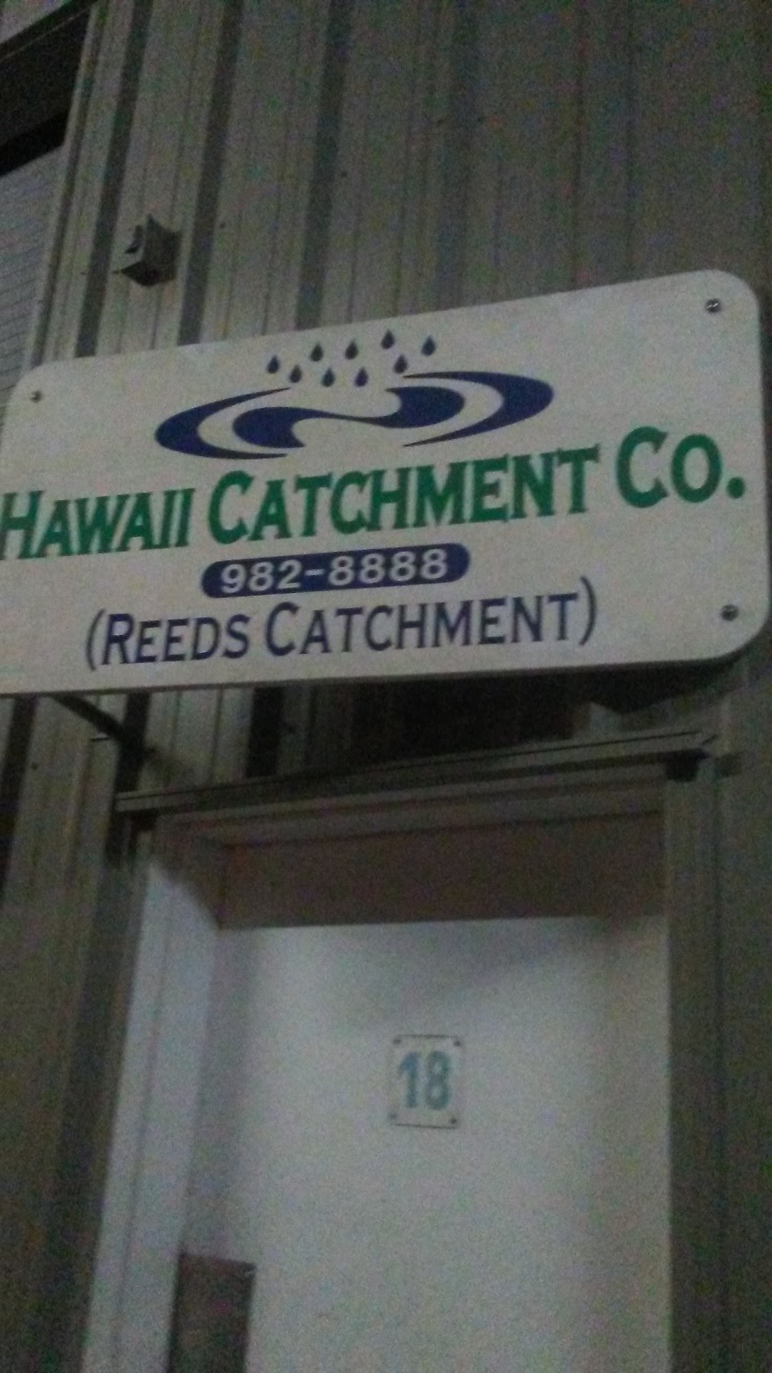 Hawaii Catchment Co-Reed's 16-643 Kipimana St # 19, Keaau Hawaii 96749
