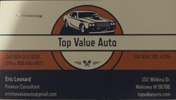 Top Value Auto/Got A Job Drive A Car