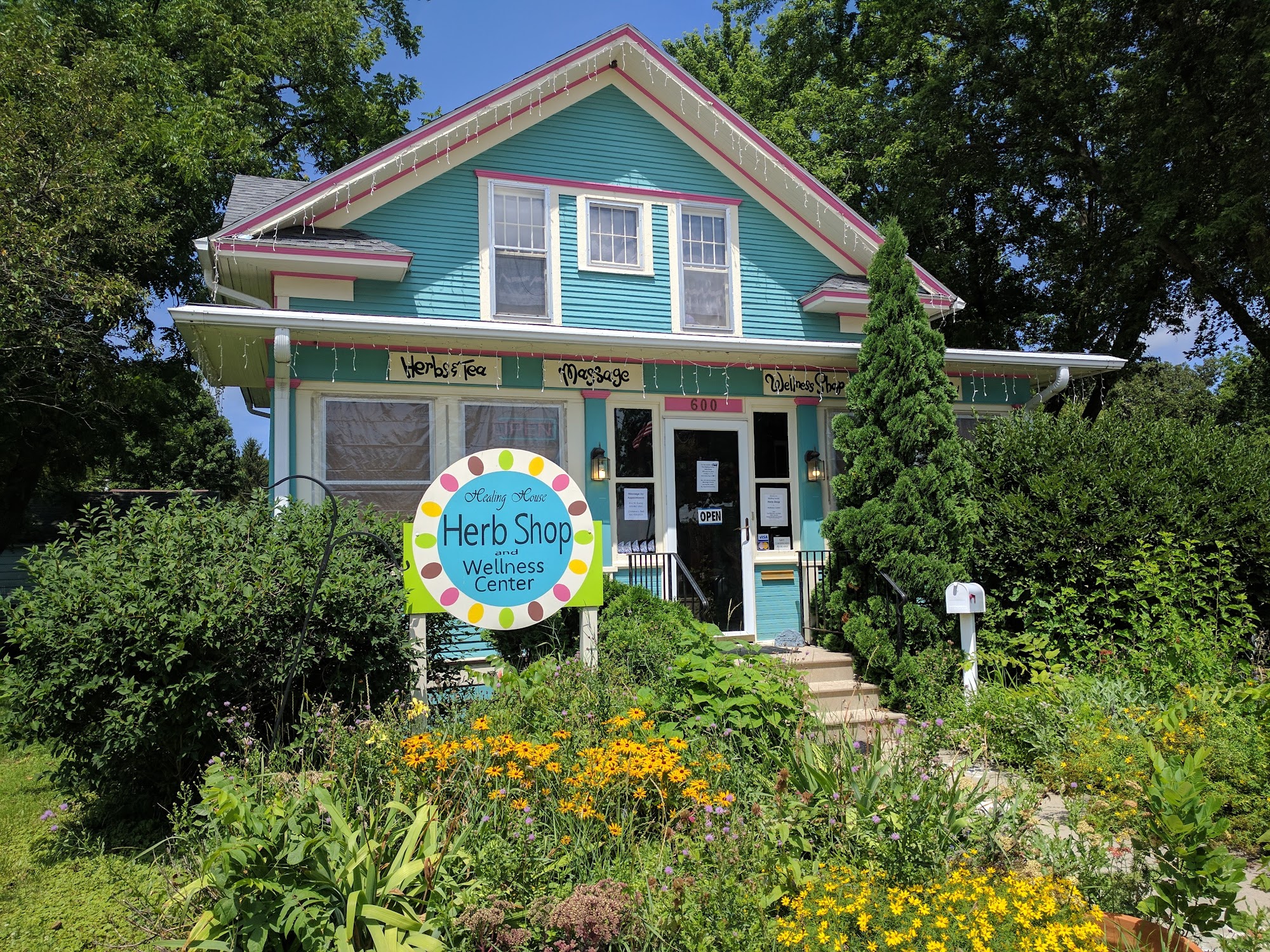 Healing House Herb Shop and Wellness Center 600 2nd Ave N, Clear Lake Iowa 50428