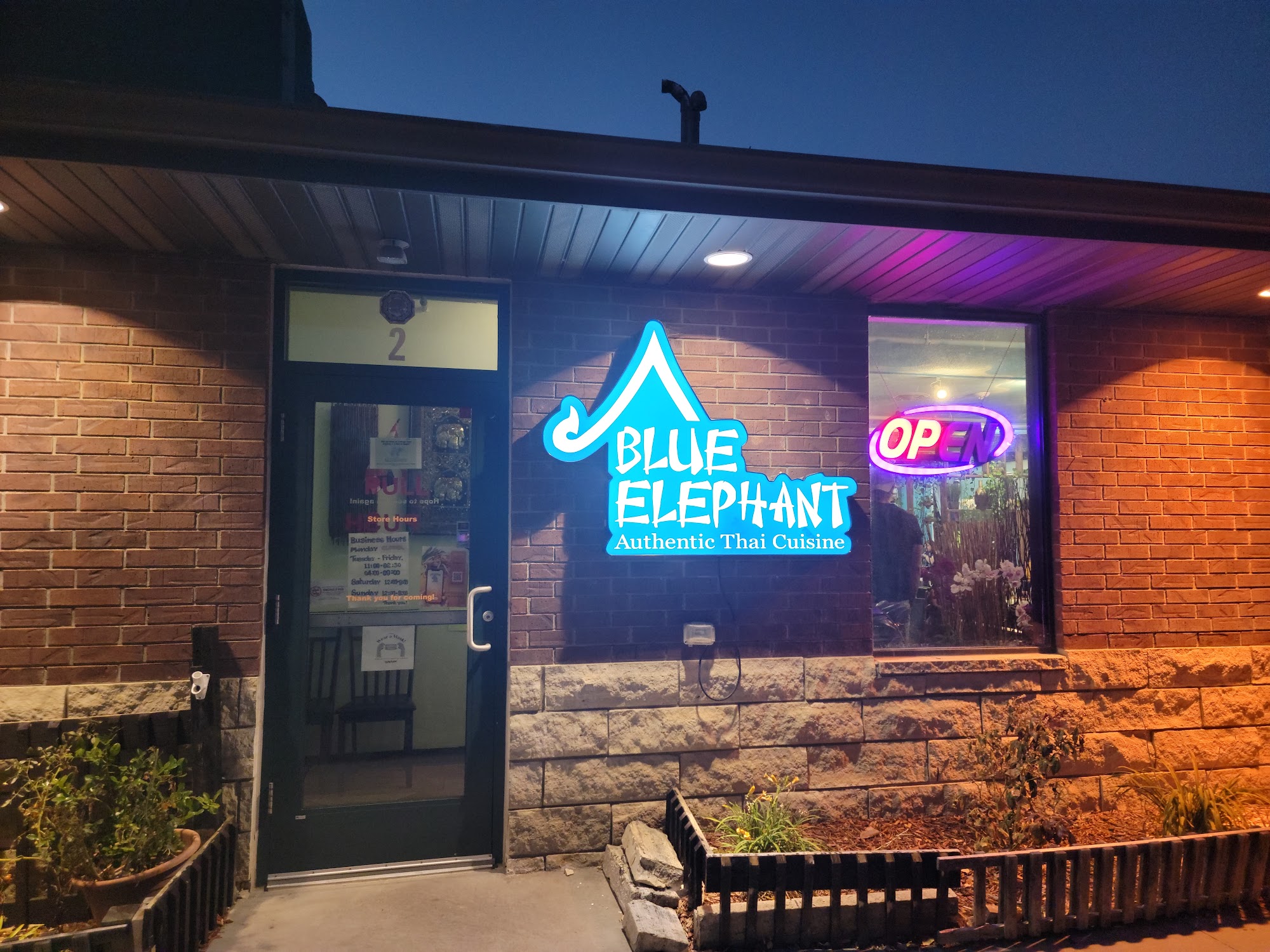 Blue elephant Thai restaurant