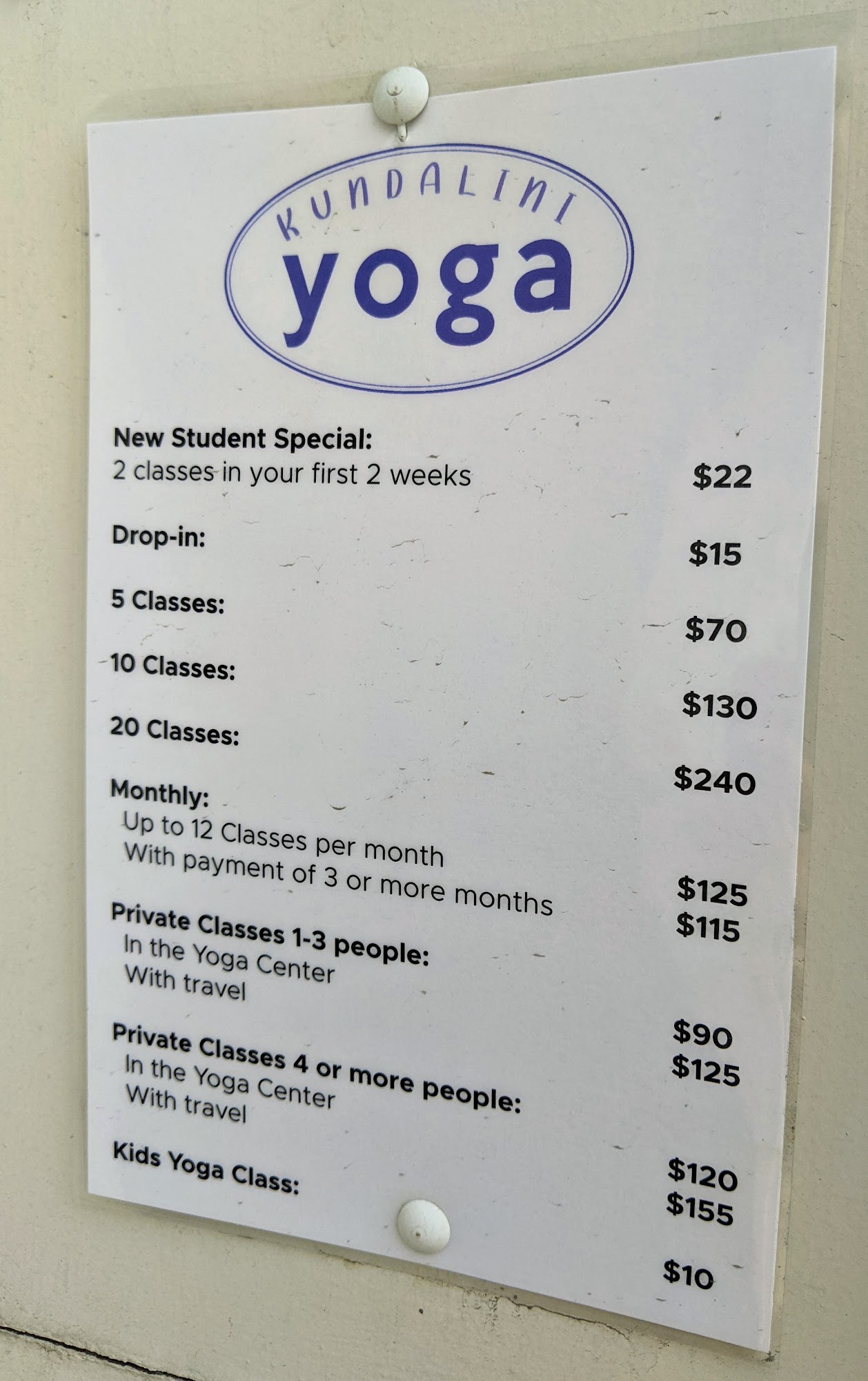 Adi Shakti Yoga Center 117 S Main St, Bellevue Idaho 83313