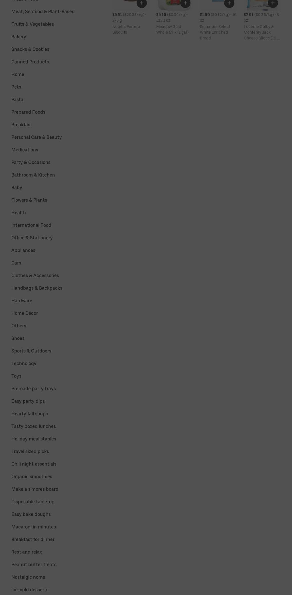 Albertsons Deli Menu