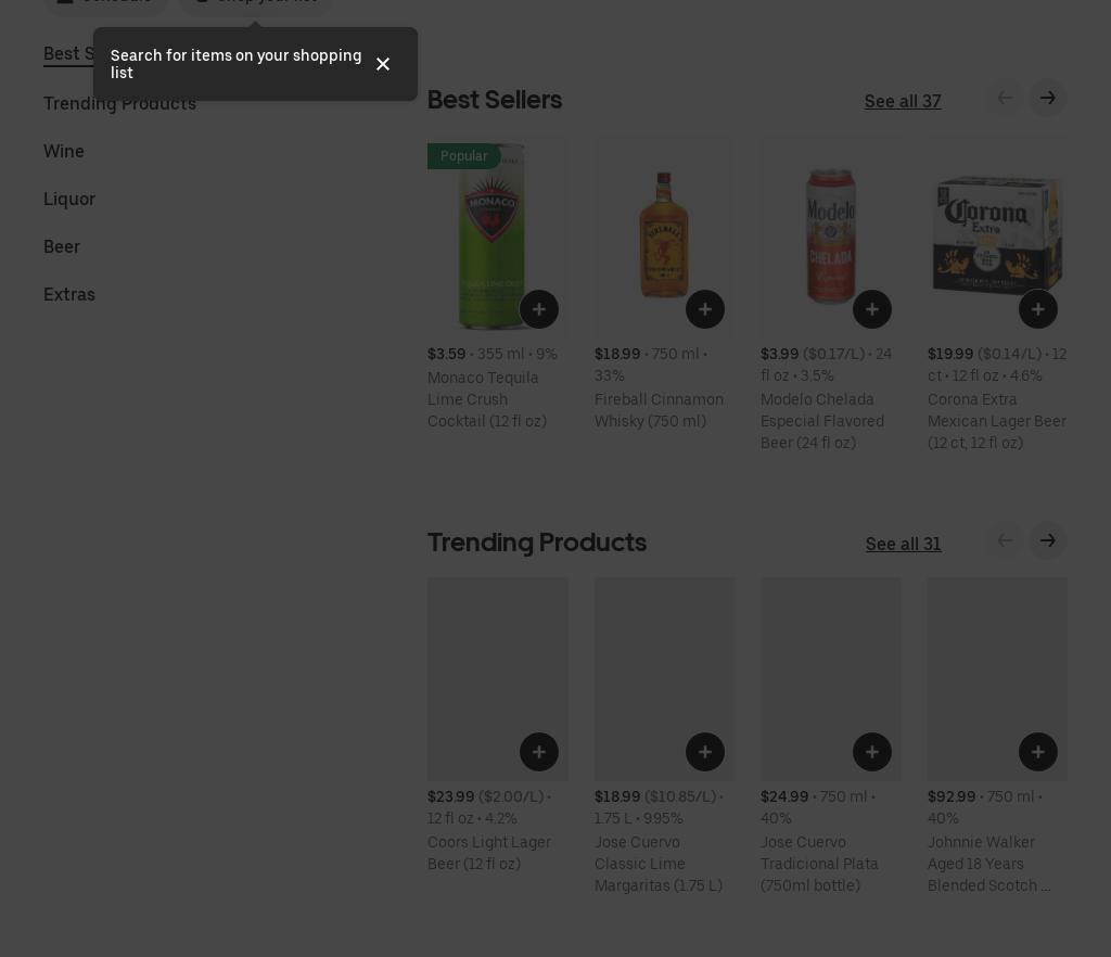 Jay's Food & Liquor Menu