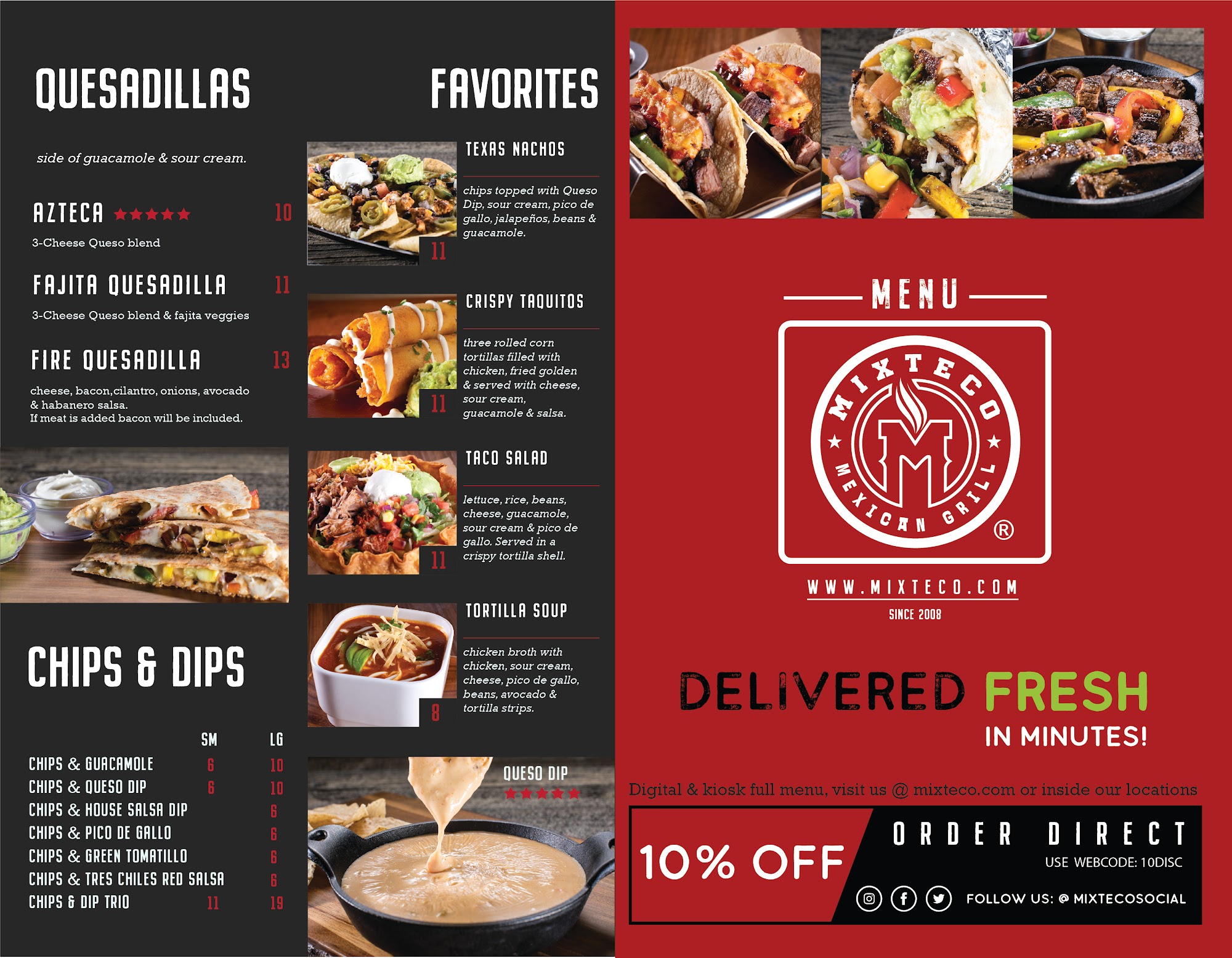 Mixteco Grill (North Center) Menu