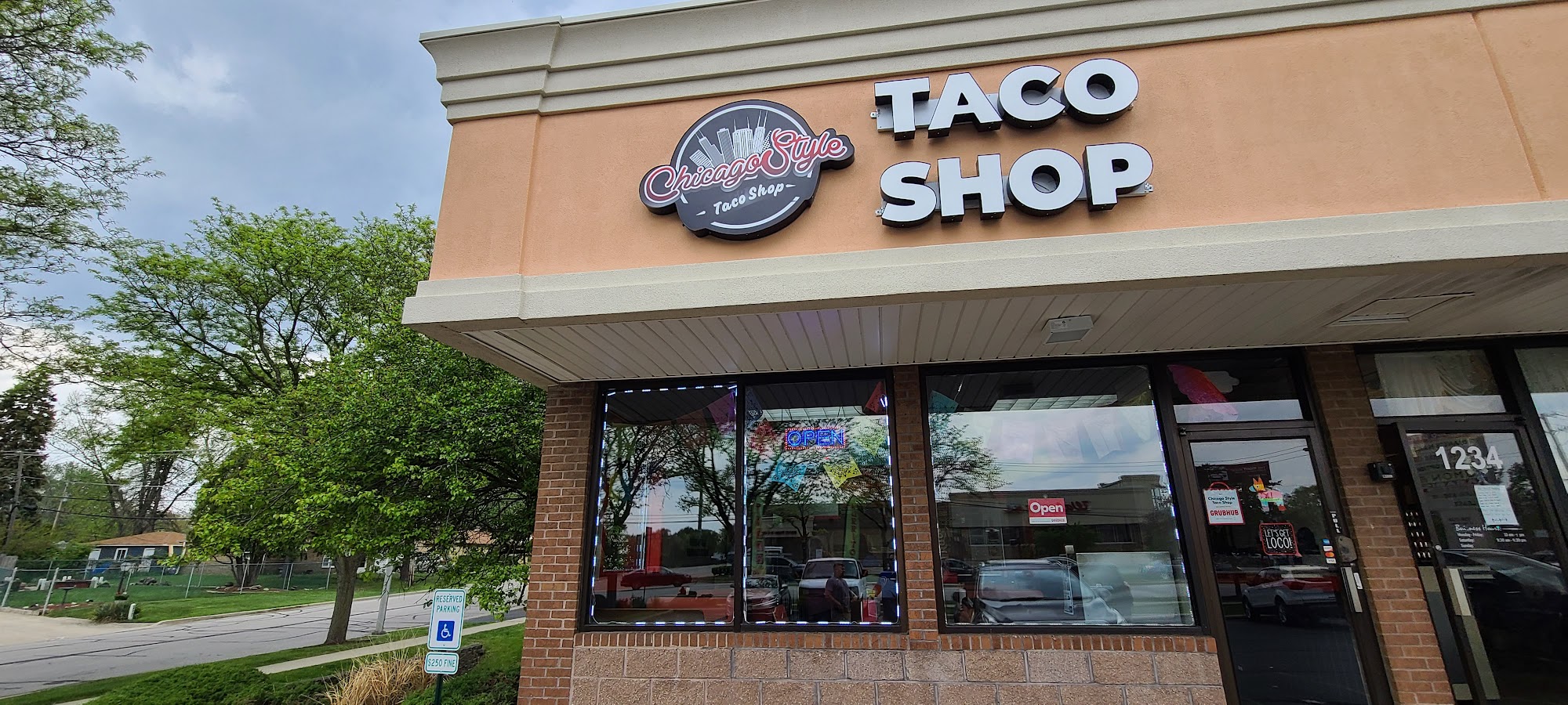 Chicago style taco shop