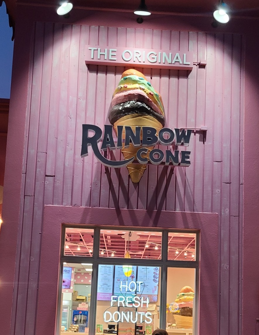 The Original Rainbow Cone - Lombard