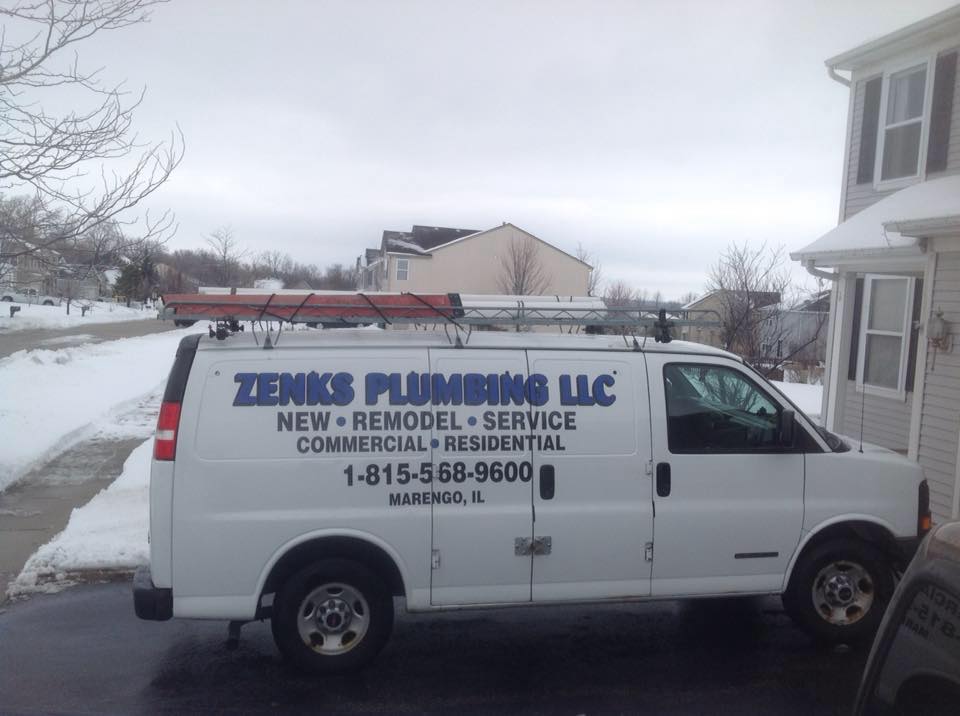 Zenks Plumbing LLC 711 Ridge Dr, Marengo Illinois 60152