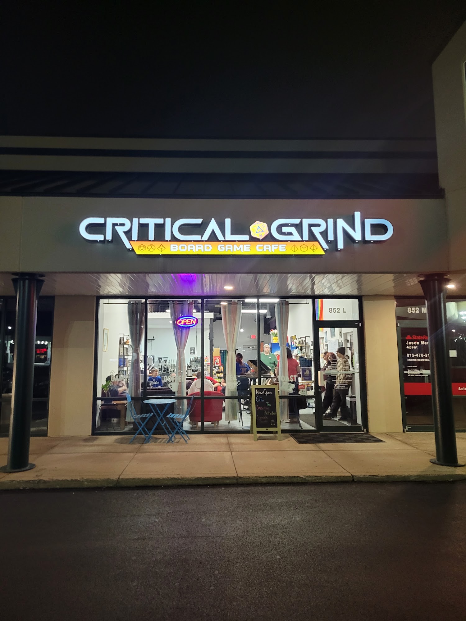 Critical Grind Board Game Cafe