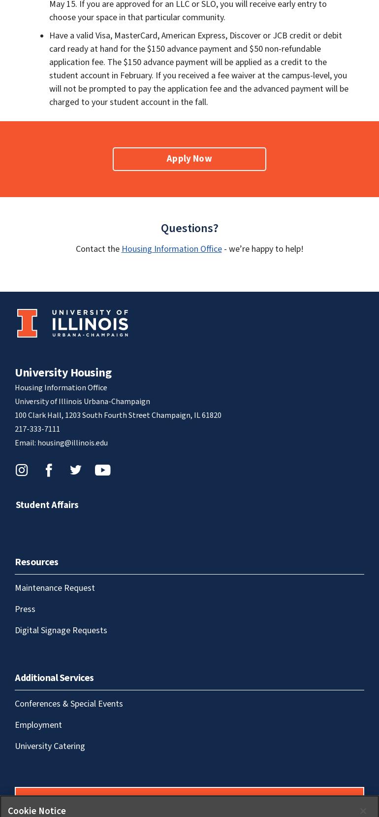 Illinois Street Dining Center (ISR Dining Center) Menu