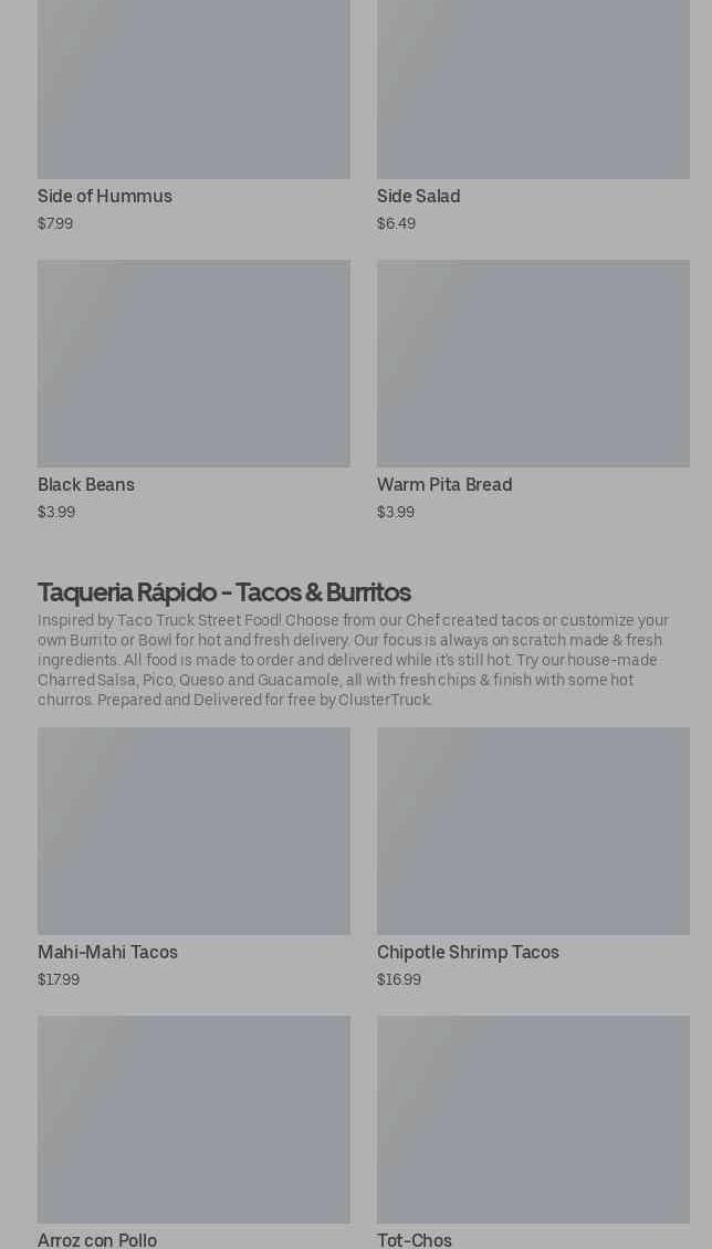 Photo credit: Posmates