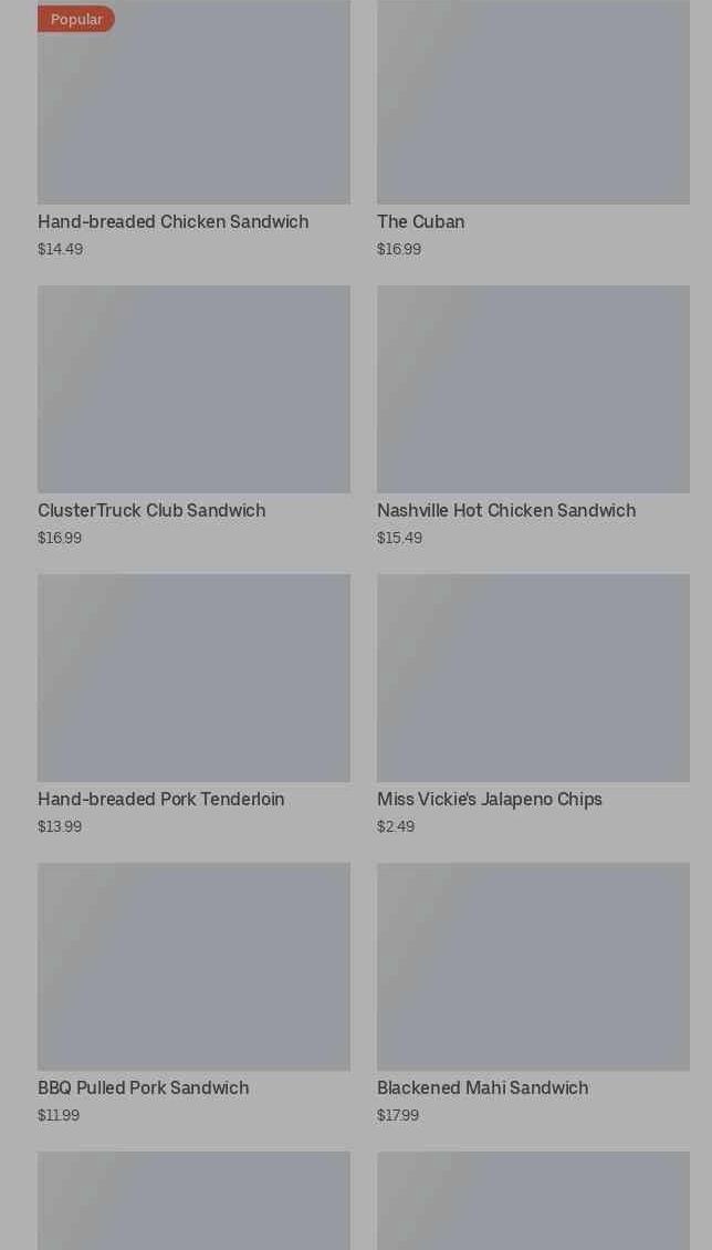 Photo credit: Posmates