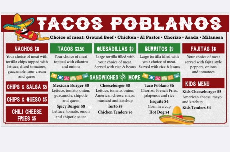 Taqueria El Gallo Menu