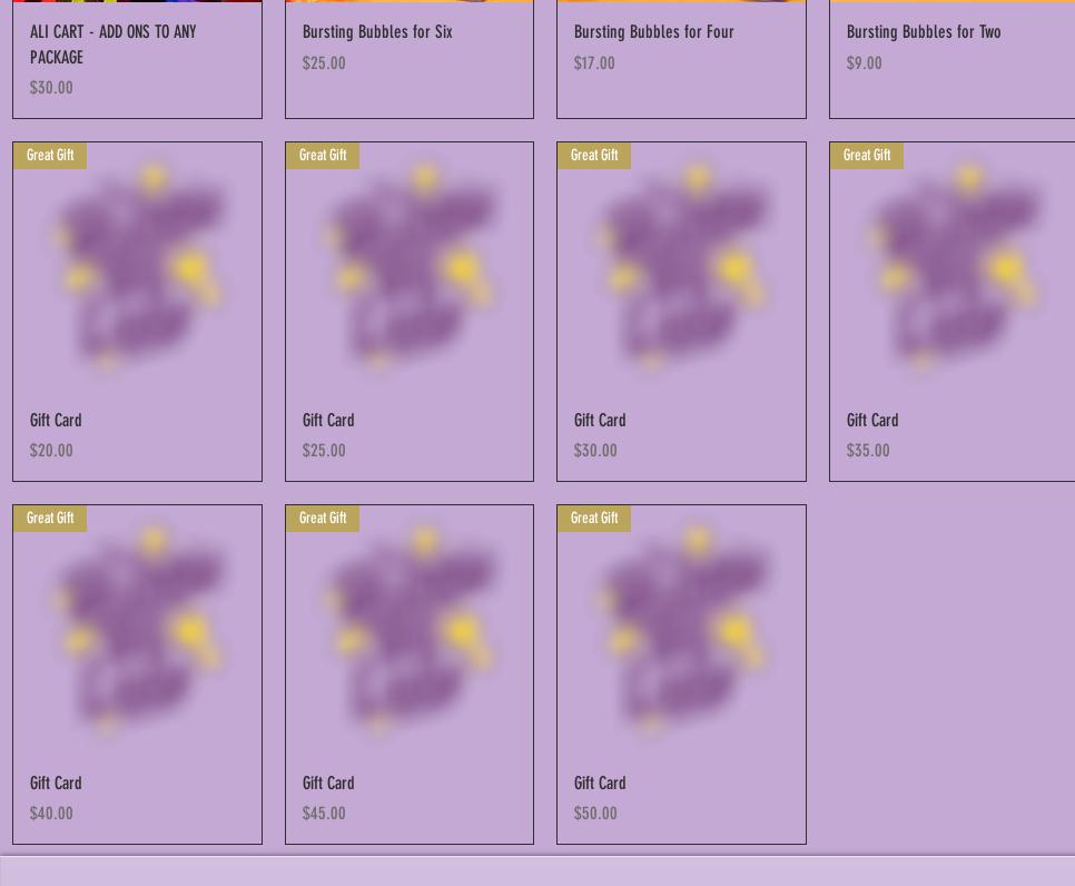 The Bubble Tea Lady Menu