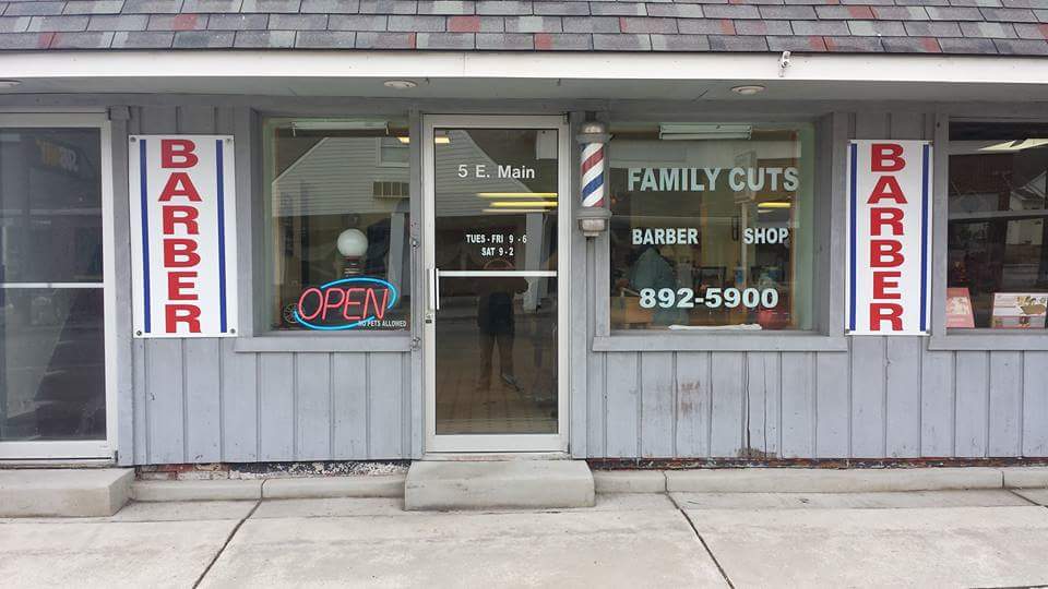 Family Cuts Barber Shop 5 E Main St, Pittsboro Indiana 46167
