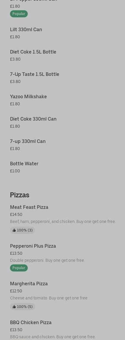 Photo credit: Ubereats