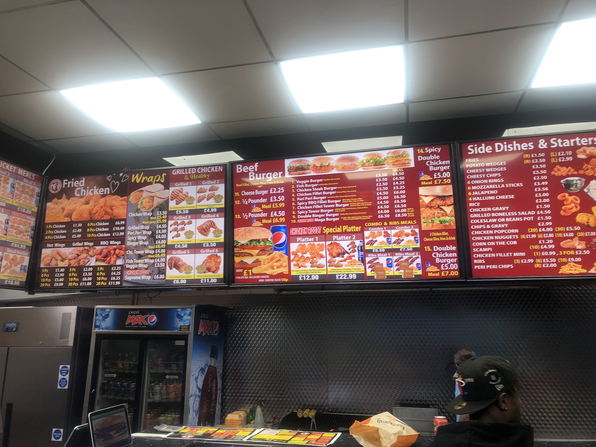 Chicken Roost Menu