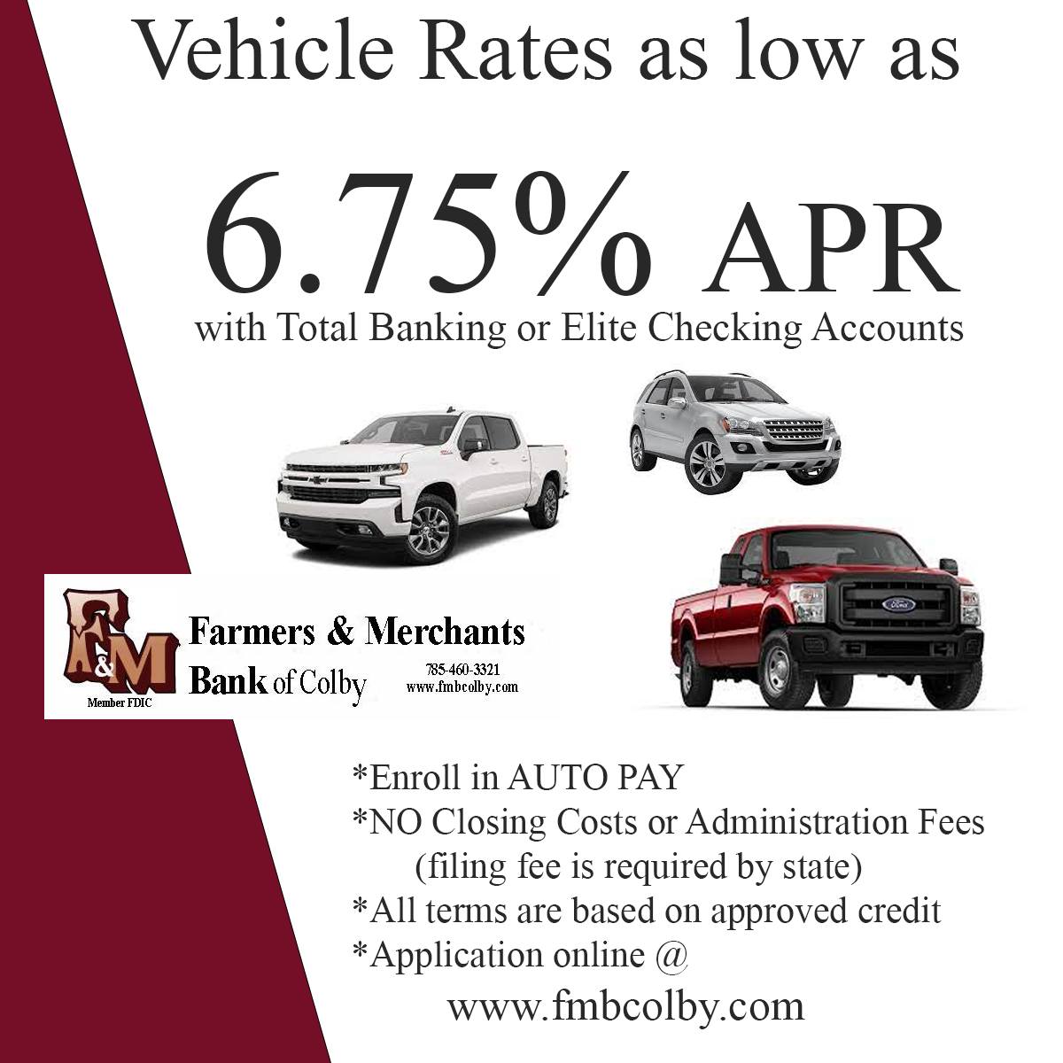 FARMERS & MERCHANTS BANK - Colby KS - Hours, Directions, Reviews