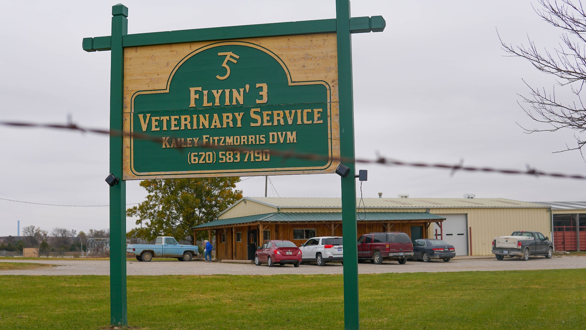 Flyin' 3 Veterinary Service 804 N Jefferson St, Eureka Kansas 67045